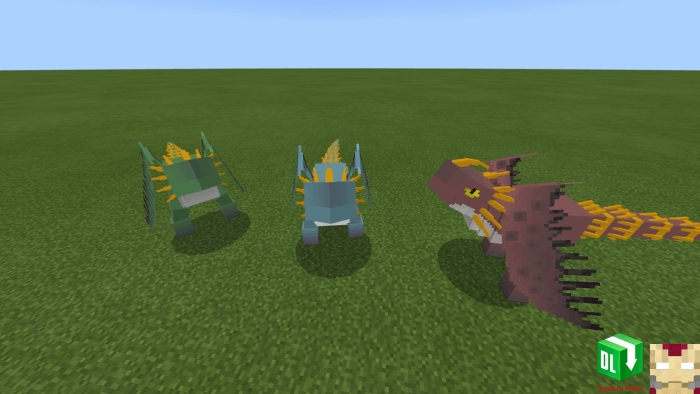 dragon mod for mcpe