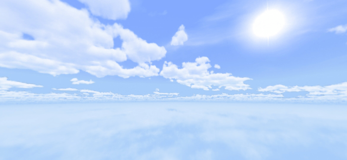 minecraft shaders lines in sky