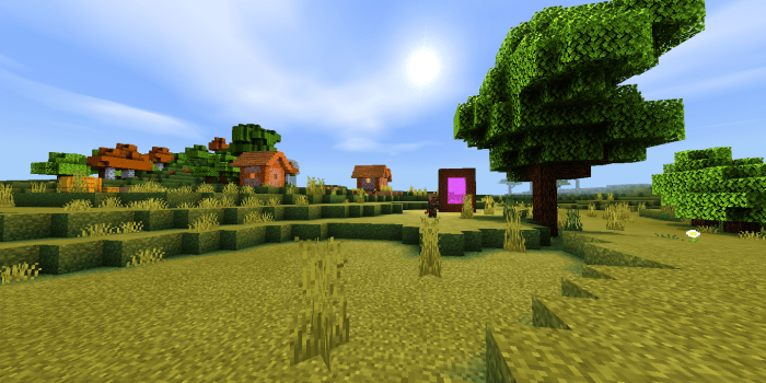 shaders texture pack bedrock