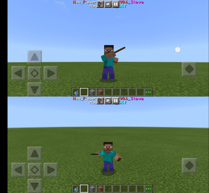 New Player Animation Minecraft Add-on