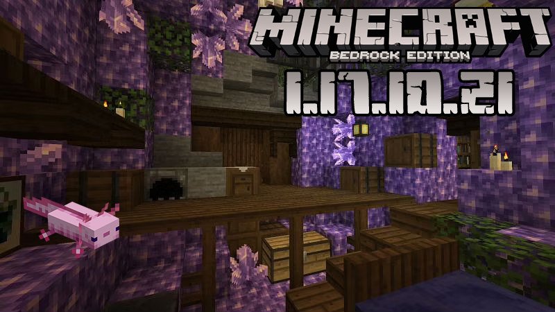 Download Minecraft Pocket Edition 1 17 10 21 Caves Cliffs Beta Version